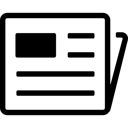 Newspaper Sheet Free Vector Icons Designed