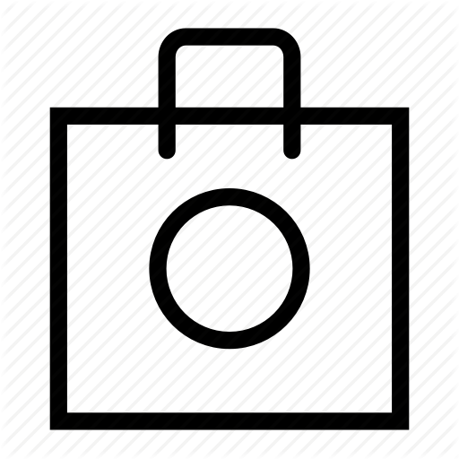 Bag, Open, Shopping Icon