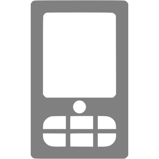 Gray Google Mobile Icon