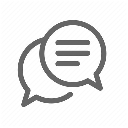 Bubble, Chat, Discussion, Message, Talk Icon
