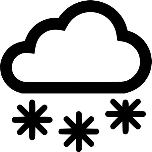 Black Snow Icon