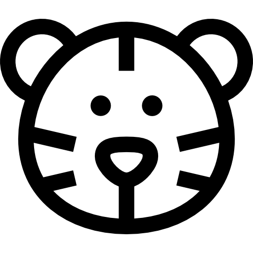 Tiger, Animal Icon