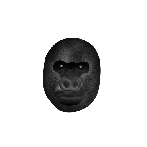 Gorilla Face Icon