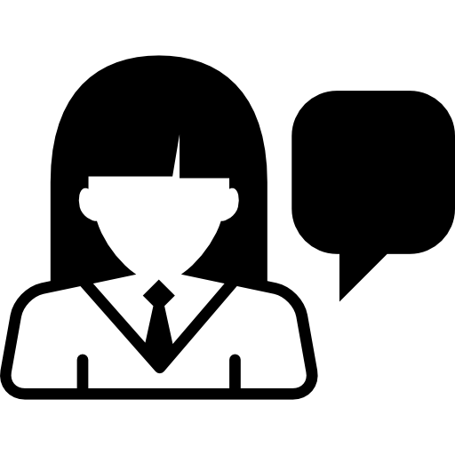 Girl Talking Icons Free Download