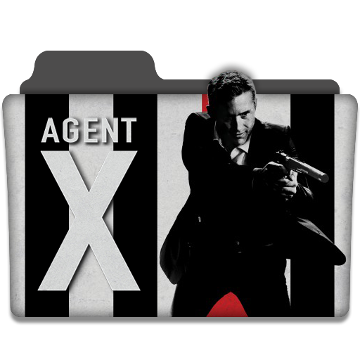 Agent X Tv Series Folder Icon