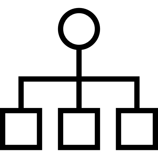 Hierarchy Flat Icon