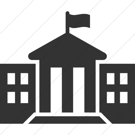 Simple Dark Gray Iconathon State Government Icon