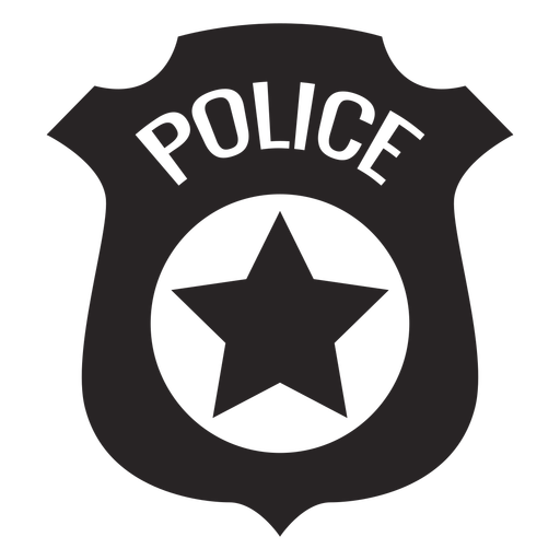 Badge Police Silhouette