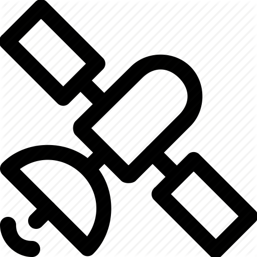 Communication, Gps, Satellite Icon