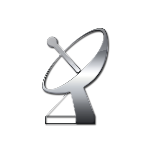 Large Satellite Dish Facing Left Icon Png