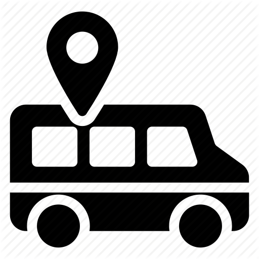 Gps, Location, Pin, Tracking, Transport, Travel, Vehicle Icon