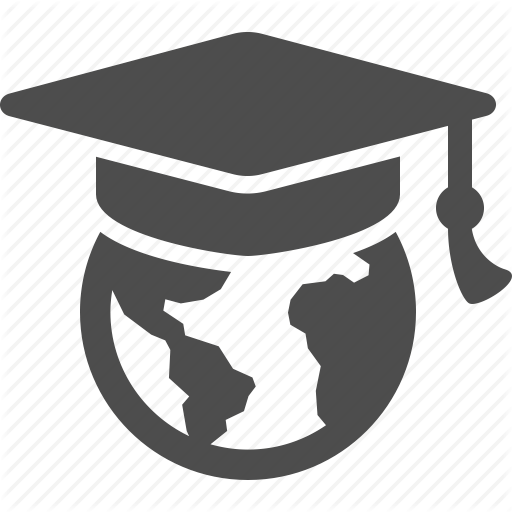 Earth, Education, Global, Globe, Graduation Cap, Hat, World Icon