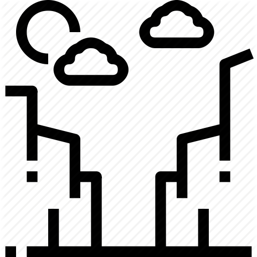 Canyon, Grand, Land, Landmark Icon