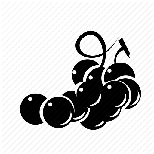 Food, Fruit, Grape Icon