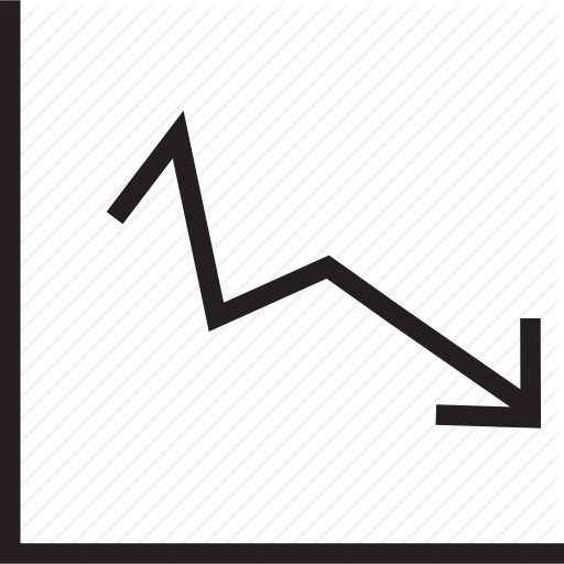 Down, Graph Icon