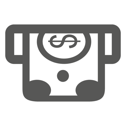 Card Inserted In Atm Icon