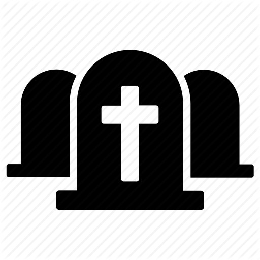 Cemetery, Death, Grave Icon