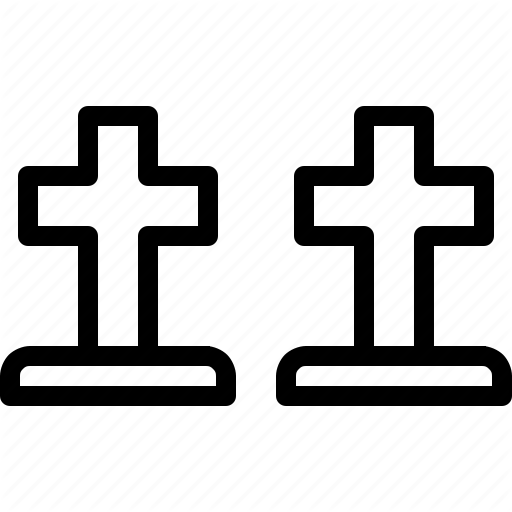 Cemetery, Dead, Funeral, Graveyard Icon