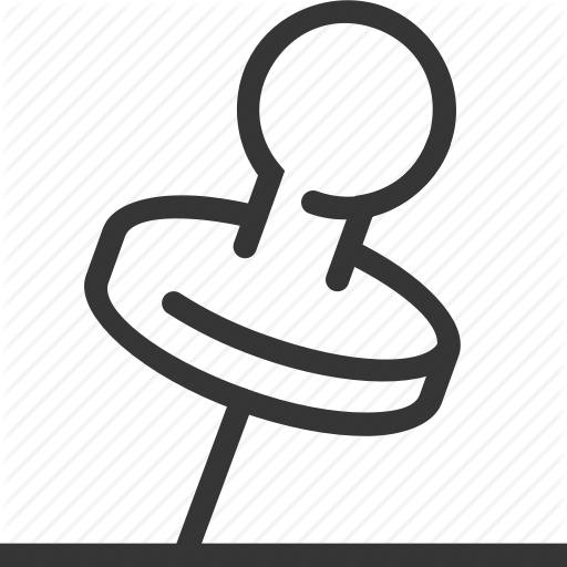 Gravity, Location, Map, Needle, Pin, Sign Icon