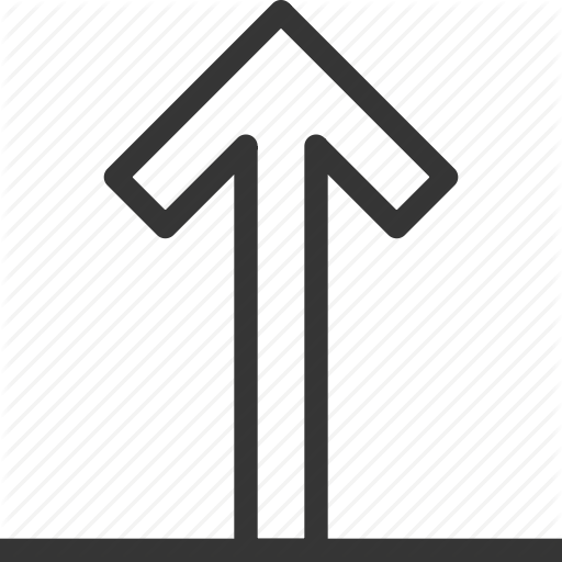 Arrow, Gravity, Sign, Up Icon