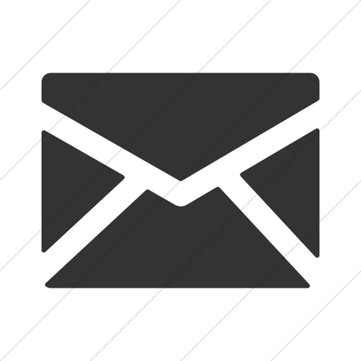 Simple Dark Gray Foundation Mail Icon