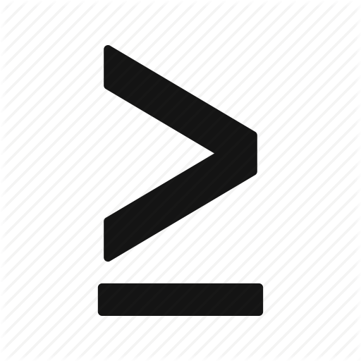 Basic Element, Greater Than, Greater Then, Huge, Obtusangle Icon