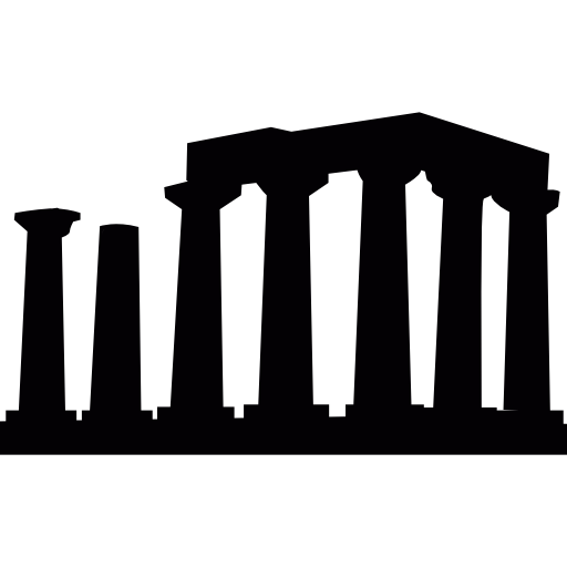 Temple Of Apollo In Greece Icons Free Download