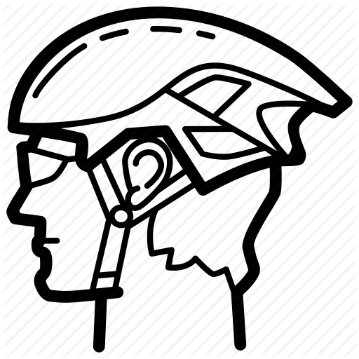 Bike Helmet Icon Location