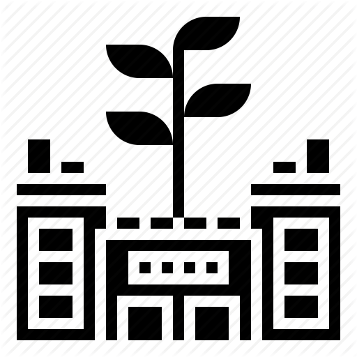 Building, Eco, Ecology, Factory, Green Icon