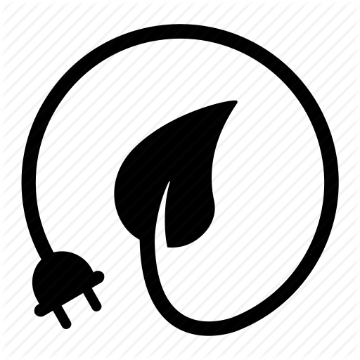 Energy, Green, Leaf, Plug, Renewable Energy, Substainable Icon