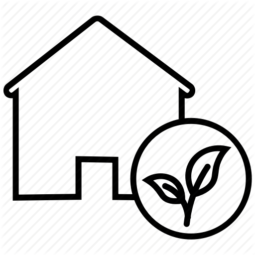 Electricity, Green Energy, Green House, Power, Renewable Energy Icon