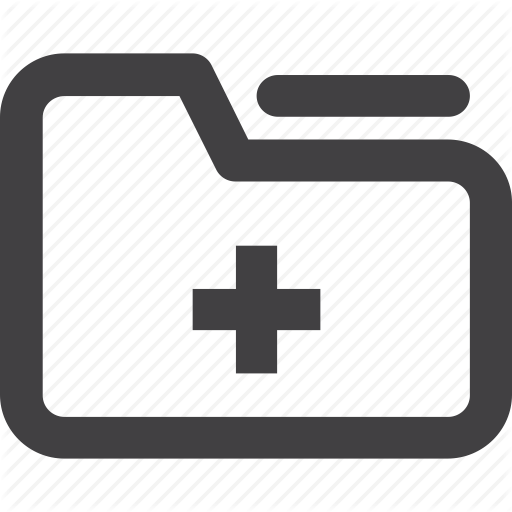 Add, Arrow, Document, Folder, Green, New, Open Icon