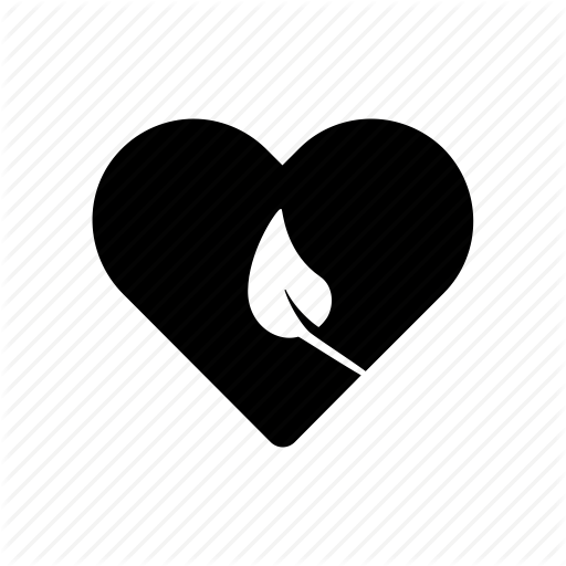 Energy, Green, Heart, Leaf, Love, Nature Icon