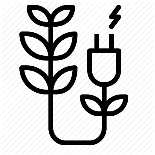 Bio, Electric, Energy, Green Icon