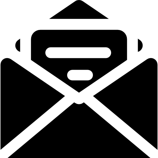 Mail Envelope With Paper Inside Icons Free Download