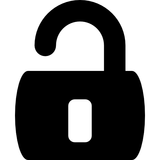 Unlock Padlock Icons Free Download