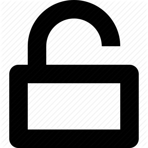 Lock, Locked, Padlock, Secure, Unlock, Unlocked Icon