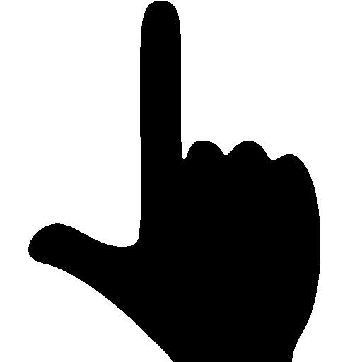 Hands Finger And Thumb Icon Windows Iconset