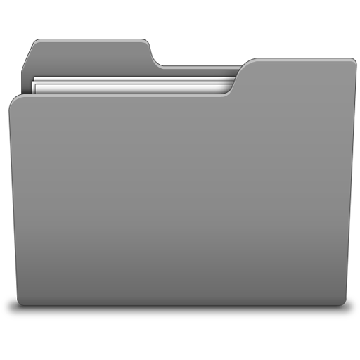 Grey Folder Icon at GetDrawings | Free download