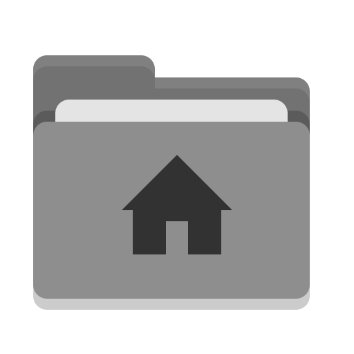 User, Grey, Home Icon Free Of Papirus Places
