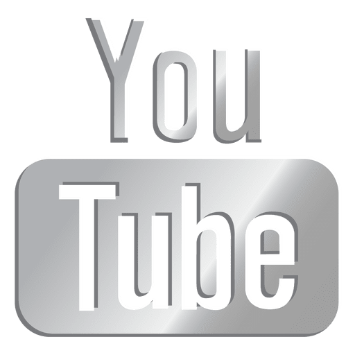 Youtube Silver Icon