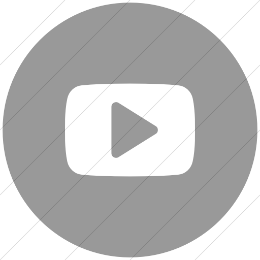 Flat Circle White On Light Gray Bootstrap Font Awesome