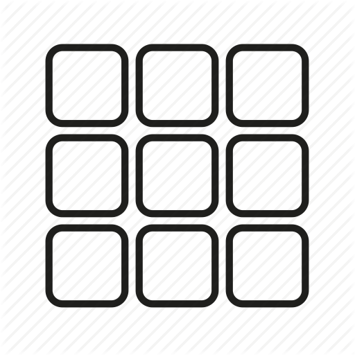 Grid, Menu, Minimal, Ui Icon