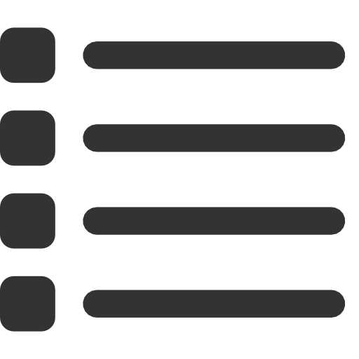 Timeline List Grid List Icon Pixel