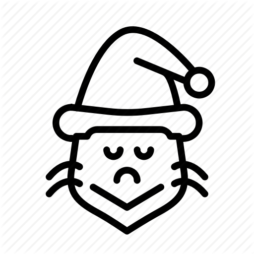 Christmas, Grinch, Party, Winter Icon