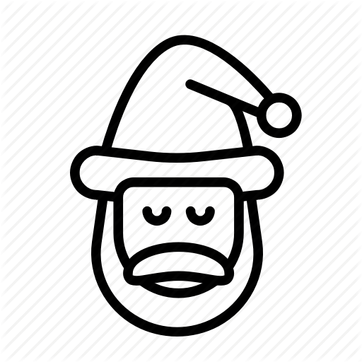 Christmas, Party, Santa, Winter Icon
