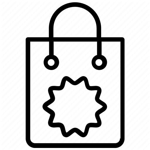 Disposable, Grocery Bag, Paper Bag, Shopper, Shopping Bag Icon