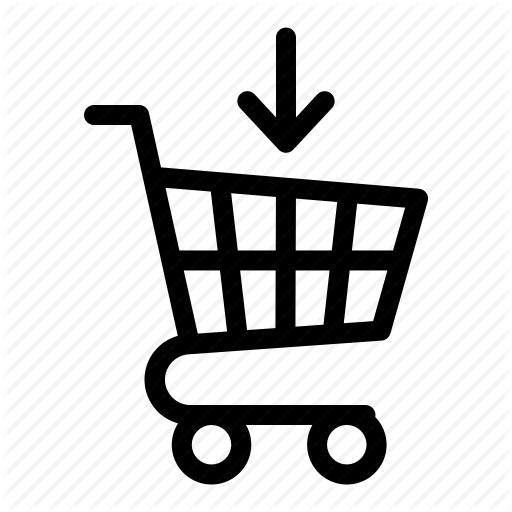 Commerce, Download, Grocery, Save, Shopping, Shopping Cart Icon