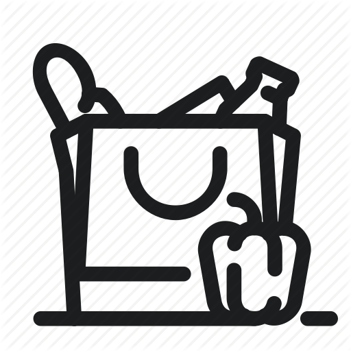 Bag, Grocery, Shopping Icon