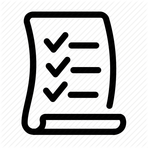 Checklist, Checkmark, Document, File, Grocery, List, Todo Icon